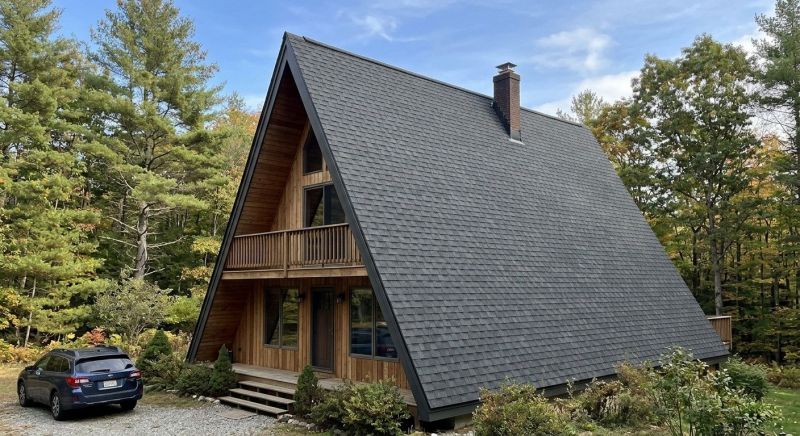 A Frame Roof Installation in Goochland County, VA