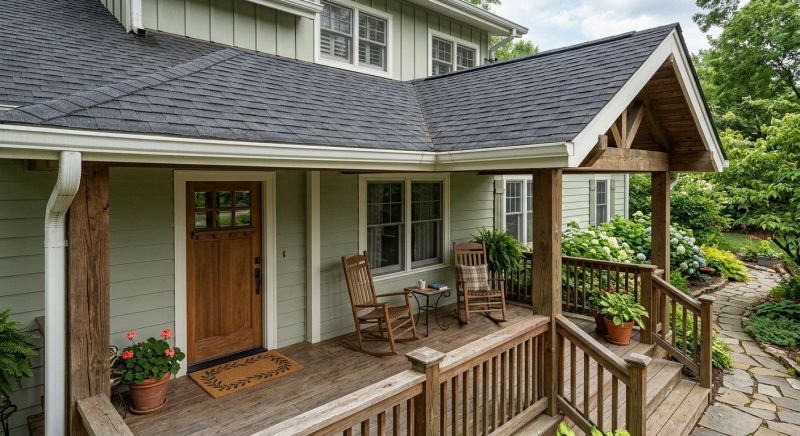 A Frame Roof Installation in Goochland County, VA