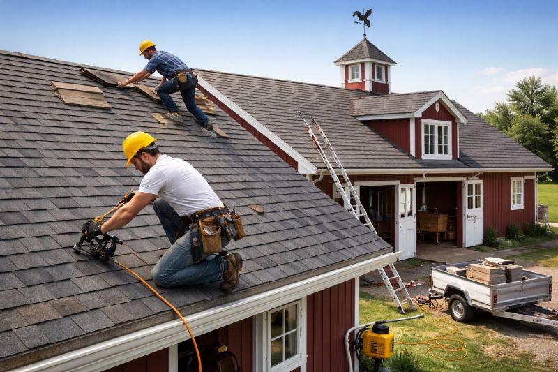 Our team working on Roofing Service projects in Goochland County, VA