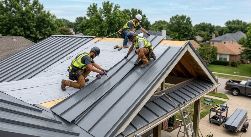 Aluminum Roof Installation in Amelia County, VA