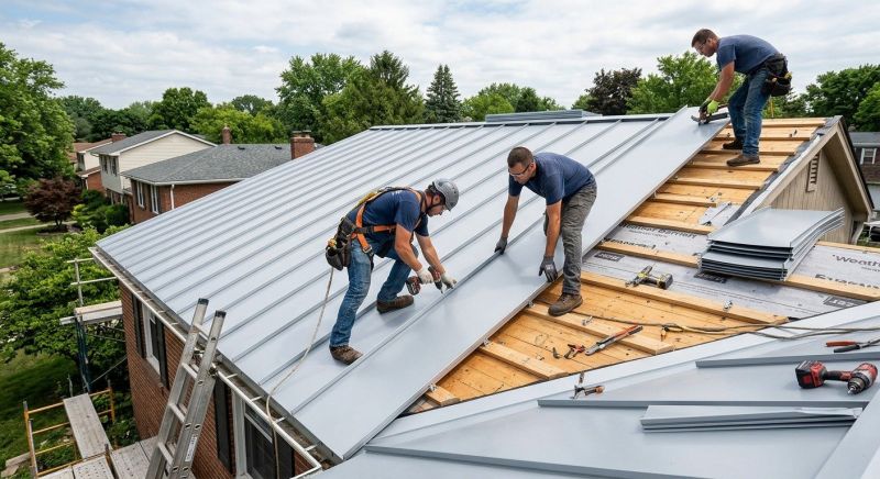 Aluminum Roof Installation in Chesterfield, VA