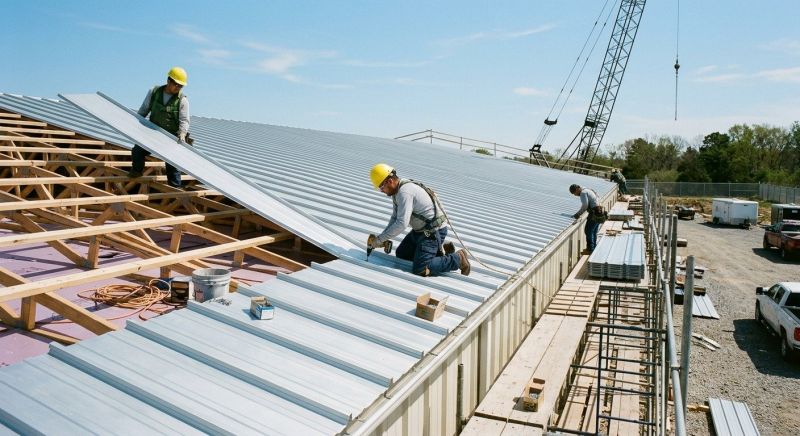 Aluminum Roof Installation in Cumberland, VA