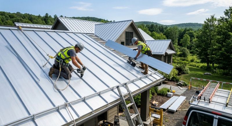 Aluminum Roof Installation in Fork Union, VA