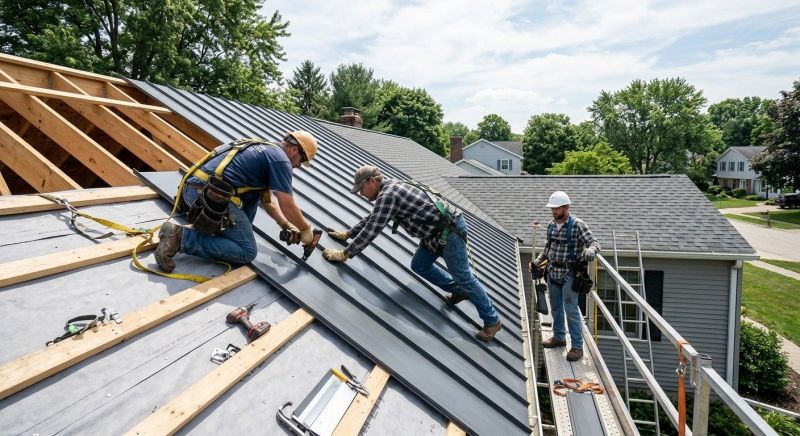 Aluminum Roof Installation in Midlothian, VA