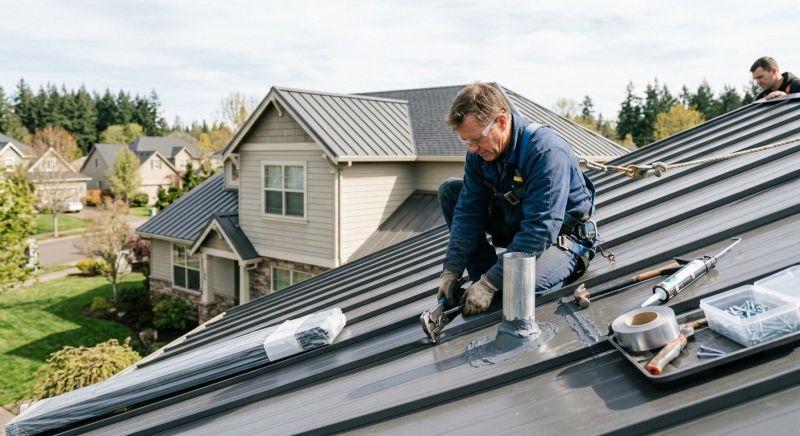 Aluminum Roofing Repair in Goochland County, VA