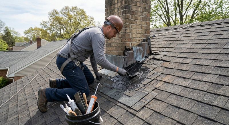 Asphalt Roof Leak Repair in Mineral, VA