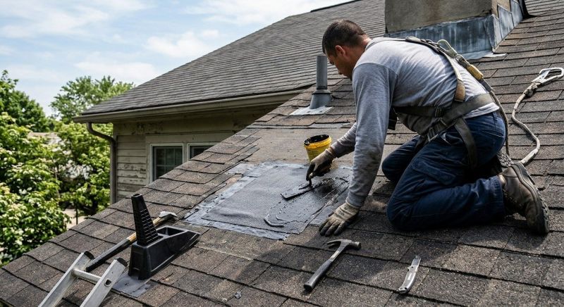 Asphalt Roof Leak Repair in Rockville, VA