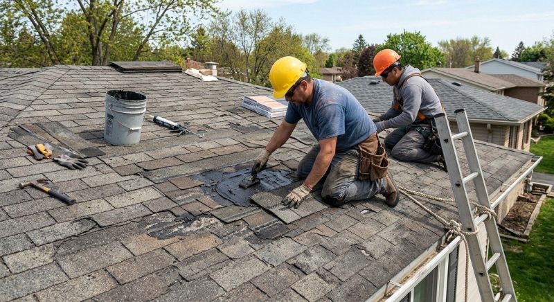 Asphalt Roof Repair in Mineral, VA