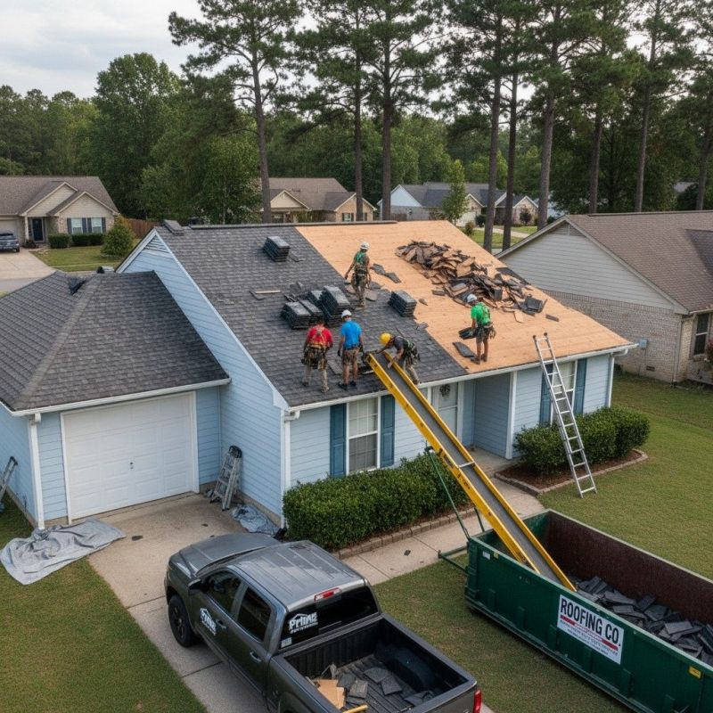 Asphalt Roof Replacement in Kents Store, VA