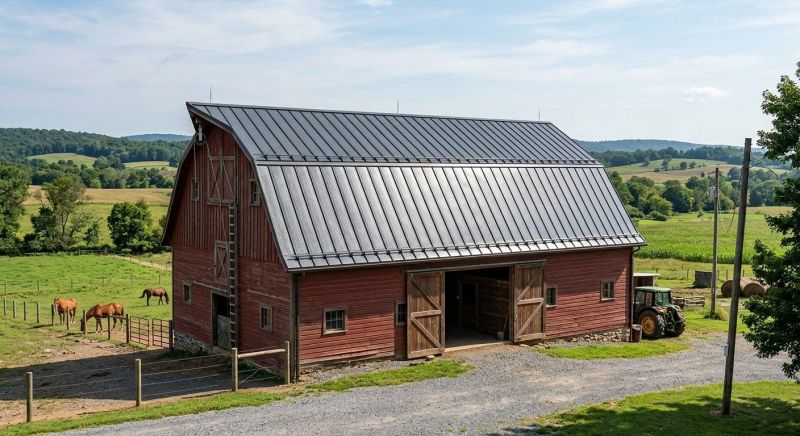 Barn Roof Replacement in Amelia Court House, VA