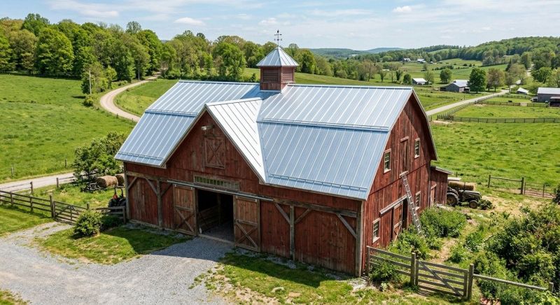 Barn Roof Replacement in Cartersville, VA