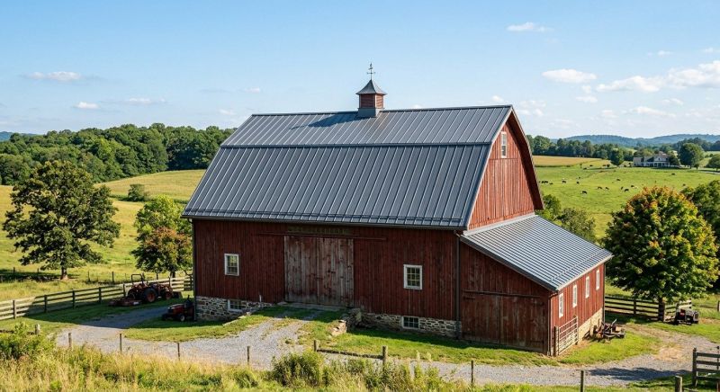 Barn Roof Replacement in Chesterfield County, VA
