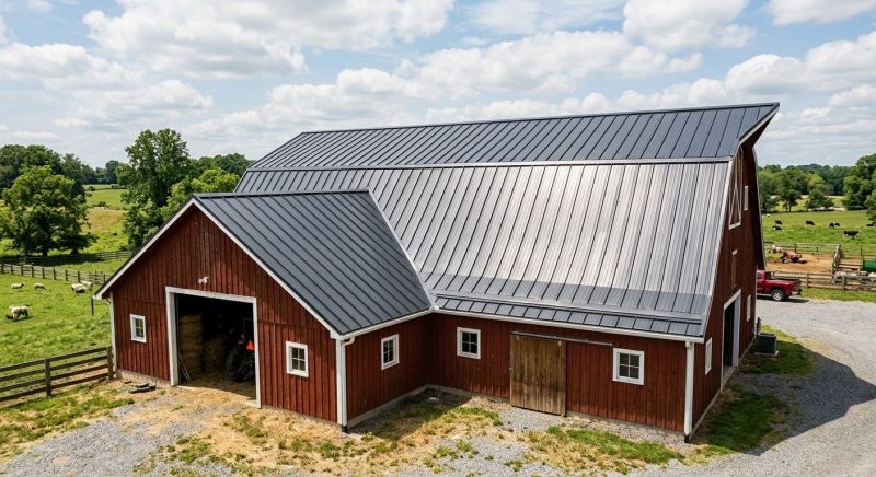 Barn Roof Replacement in Henrico County, VA