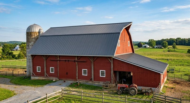 Barn Roof Replacement in Goochland County, VA