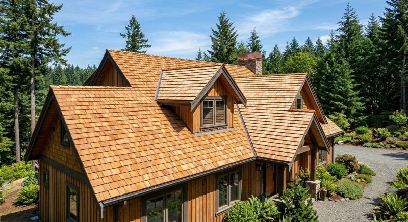 Cedar Roof Installation in Goochland County, VA