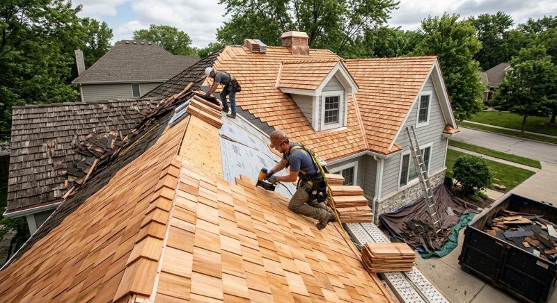 Cedar Roof Replacement in Ashland, VA