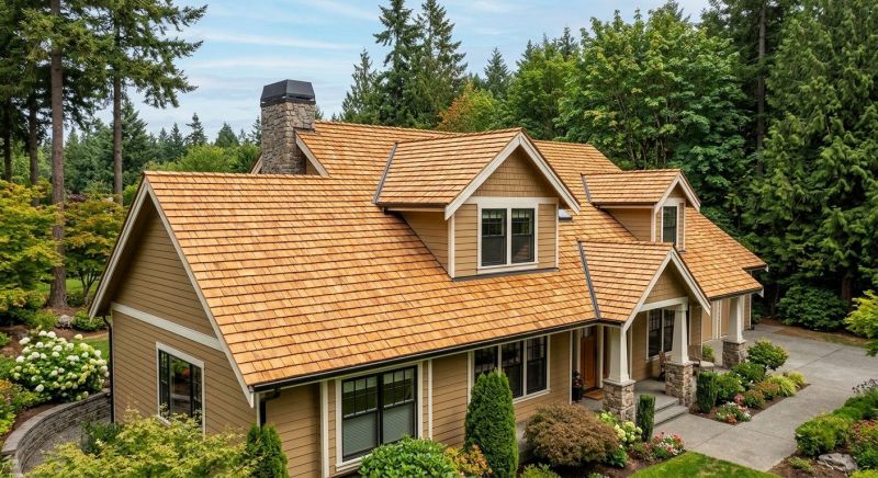 Cedar Shake Roof Construction in Richmond, VA