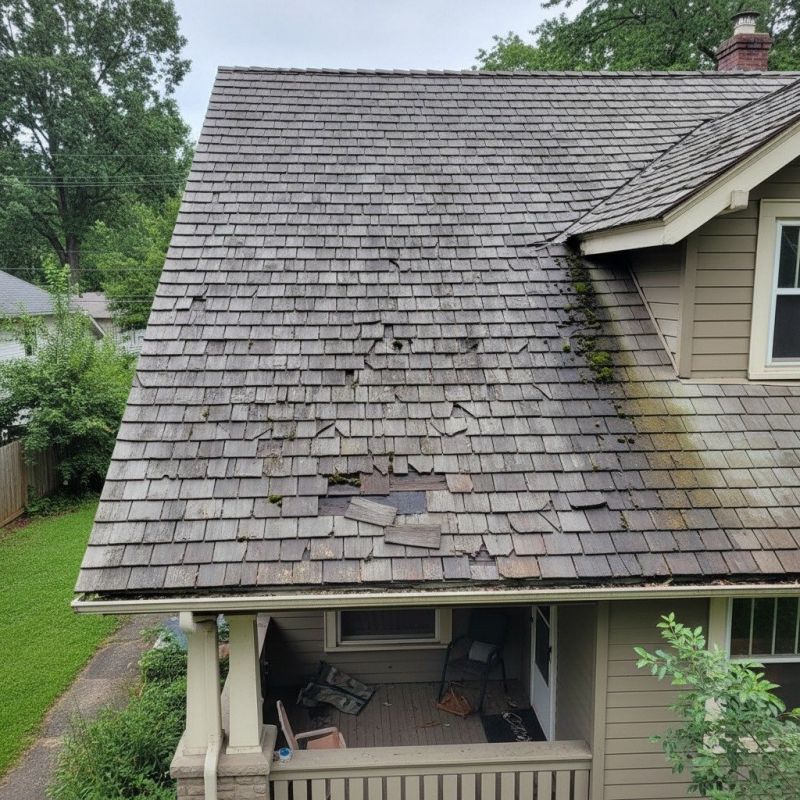 Cedar Shake Roof Repair in Ashland, VA