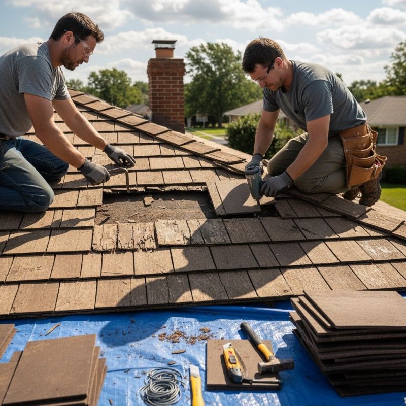 Cedar Shake Roof Repair in Fork Union, VA