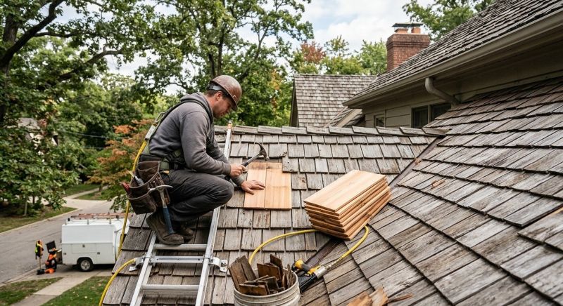 Cedar Shingles Repair in Mineral, VA