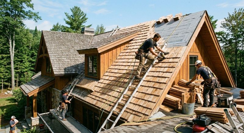 Cedar Shingles Replacement in Chesterfield, VA