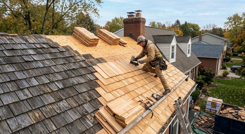 Cedar Shingles Replacement in Glen Allen, VA