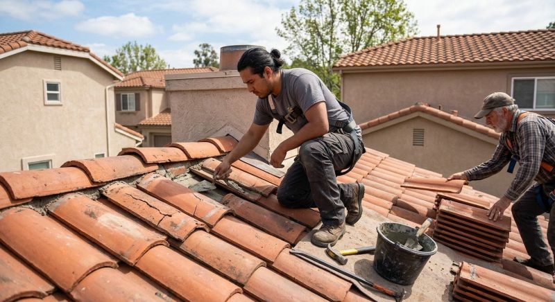 Clay Roof Leak Repair in Goochland County, VA