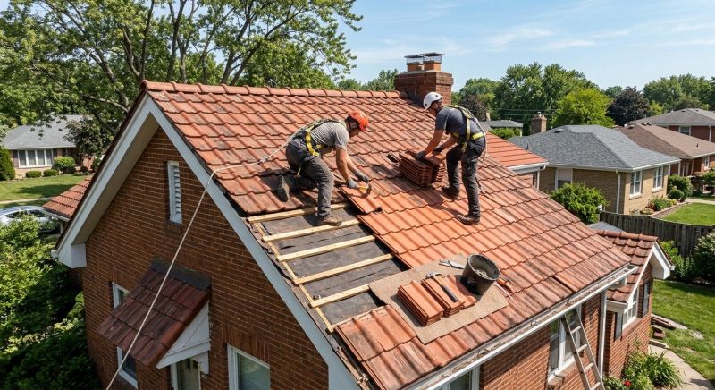 Clay Roof Leak Repair in Goochland County, VA