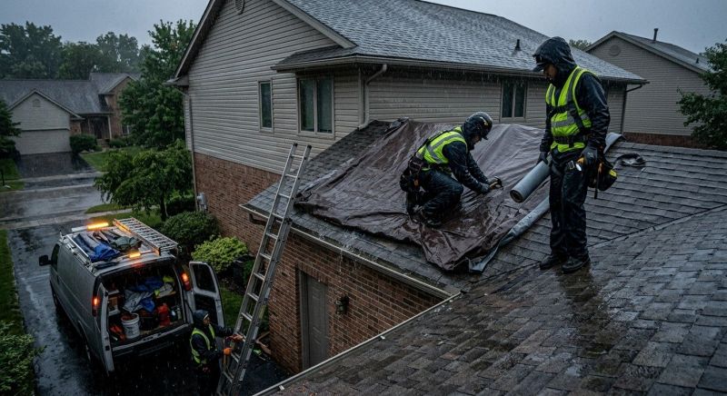 Composite Roofing Repair in Goochland County, VA