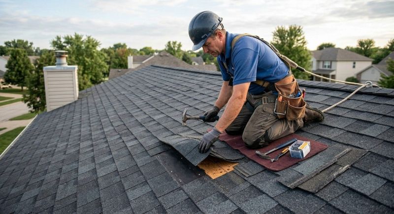 Composite Shingle Repair in Goochland County, VA