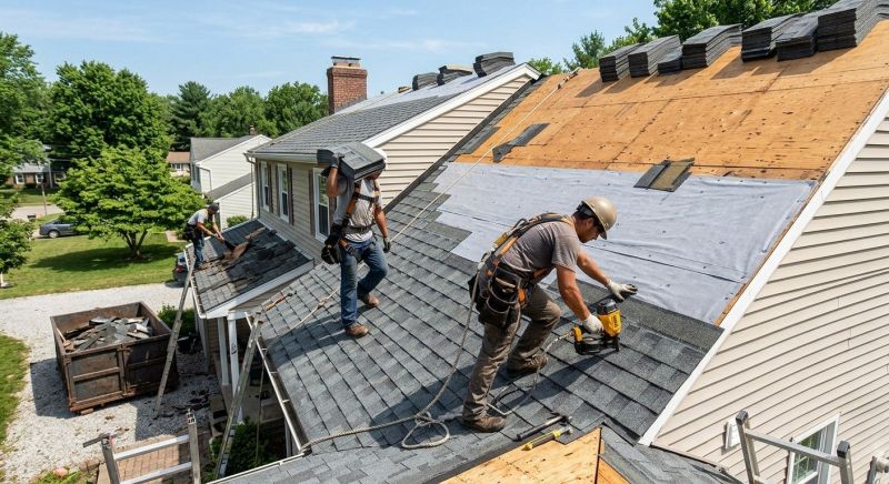 Composite Shingle Repair in Goochland County, VA