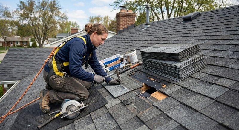 Composite Shingle Replacement in Goochland County, VA