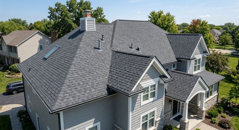 Damaged Roof Replacement in Chesterfield, VA