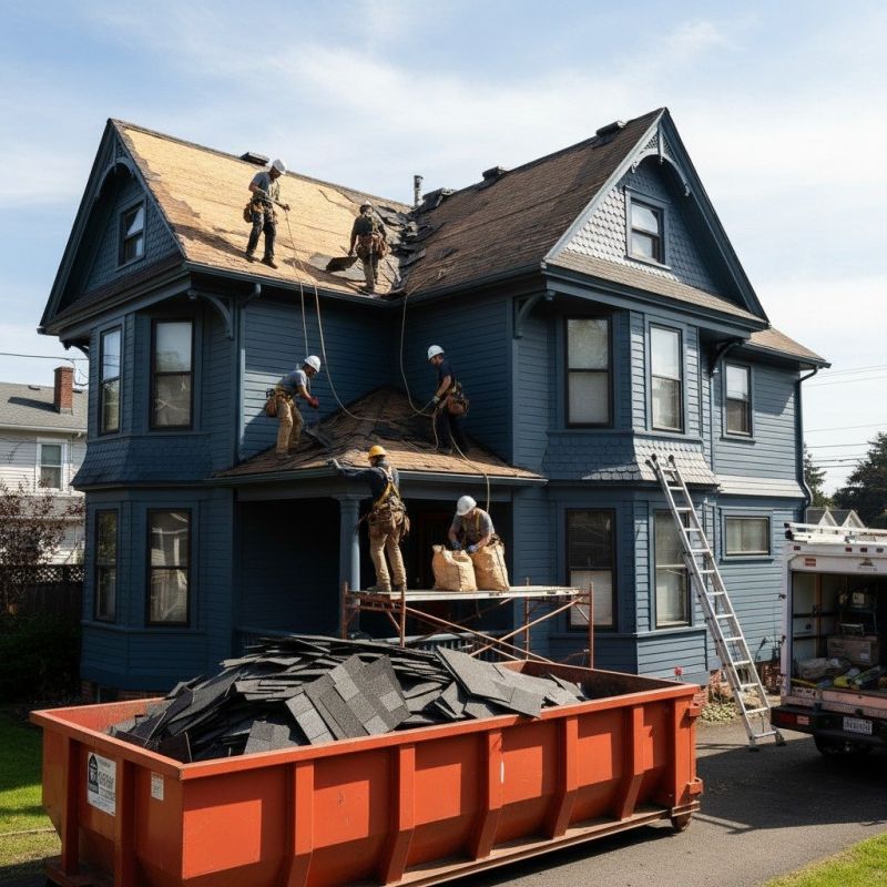 Damaged Roof Replacement in Cumberland, VA