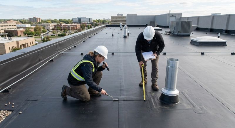 Epdm Roof Inspection in Goochland County, VA