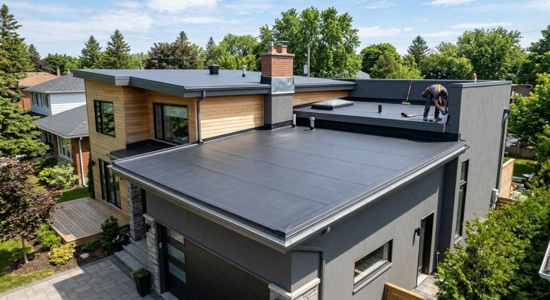 Epdm Roof Installation in Powhatan, VA