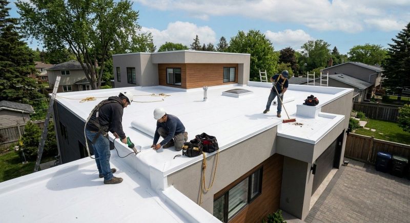 Flat Roof Installation in Richmond, VA