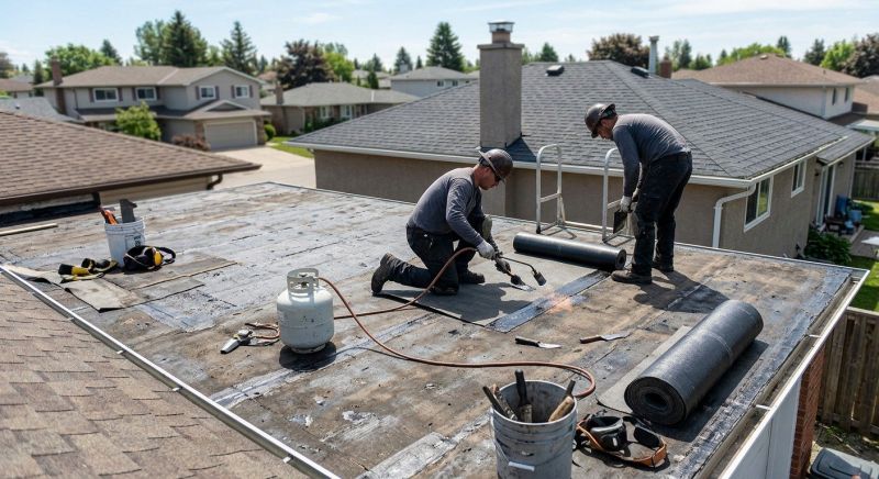 Flat Roof Repair in Amelia County, VA
