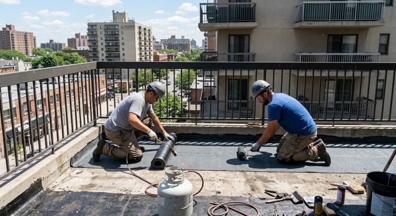 Flat Roof Repair in Midlothian, VA