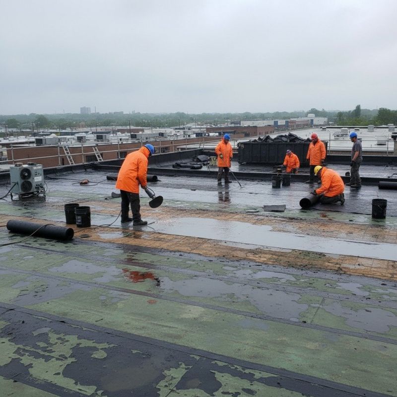 Flat Roof Repair in Montpelier, VA