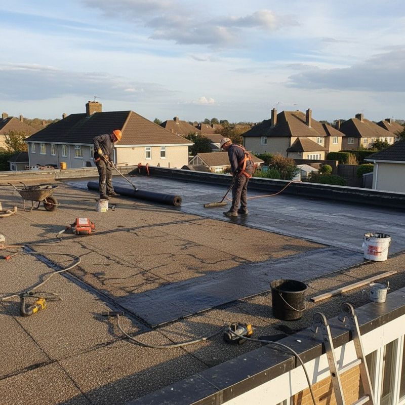 Flat Roof Repair in Moseley, VA