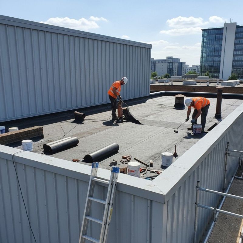 Flat Roof Repair in Moseley, VA