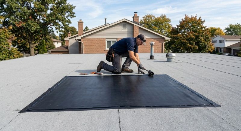 Flat Roof Repair in Rockville, VA