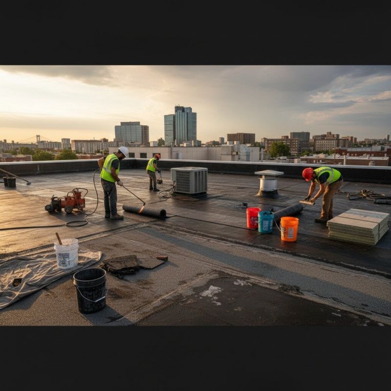 Flat Roof Repair in Rockville, VA