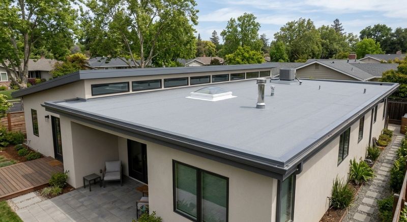 Flat Roof Replacement in Moseley, VA