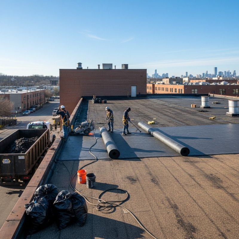 Flat Roof Replacement in Richmond, VA