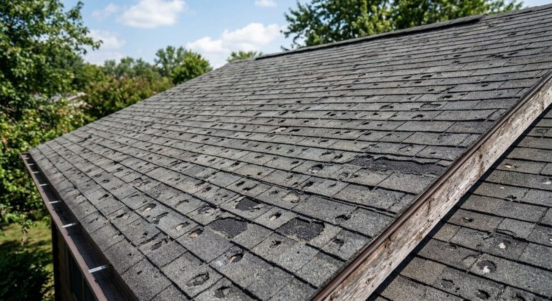 Hail Damage Roof Repair in Rockville, VA