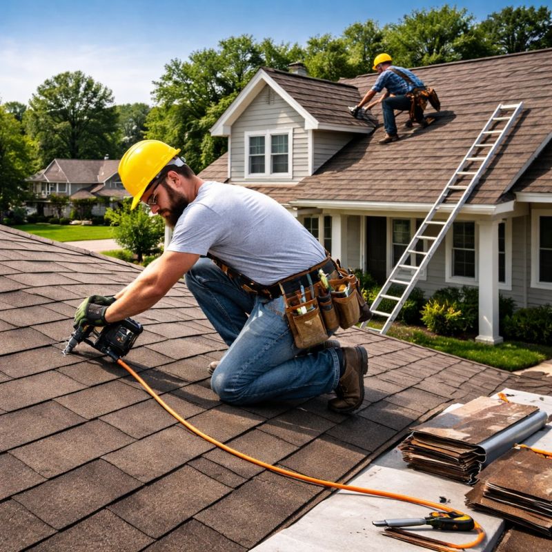 House Roof Installation in Cumberland, VA