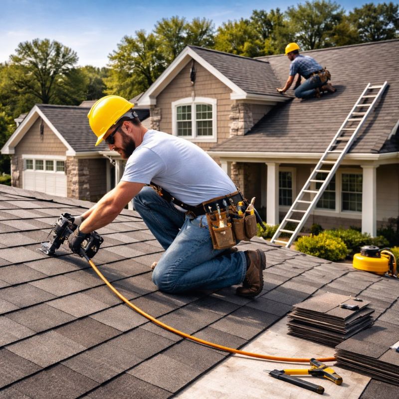 House Roof Installation in Powhatan, VA