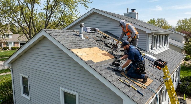 House Roof Repair in Ashland, VA